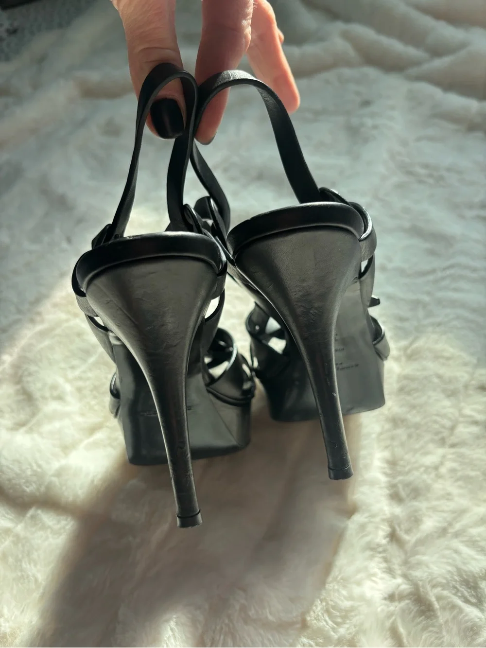 Yves Saint Laurent Tribute Platform Heels - Picture 3 of 14